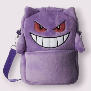 Pokémon Gengar Ghost Crossbody Bag Purse NWOT